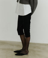 【room153】ベロアカプリパンツ