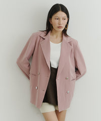 【room153】ピンストライプパワーショルダージャケット