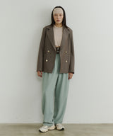 【room153】ハイウエストタックパンツ