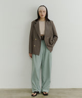 【room153】ピンストライプパワーショルダージャケット