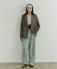 【room153】ピンストライプパワーショルダージャケット