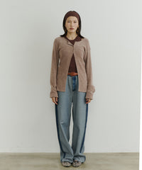 【room153】ソフトモールニットカーディガン