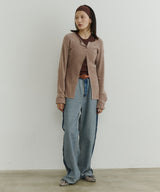 【room153】ソフトモールニットカーディガン