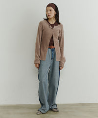 【room153】ソフトモールニットカーディガン