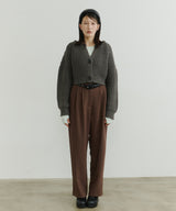 【room153】ハイウエストタックパンツ