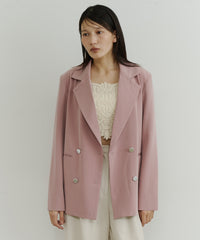 【room153】ピンストライプパワーショルダージャケット