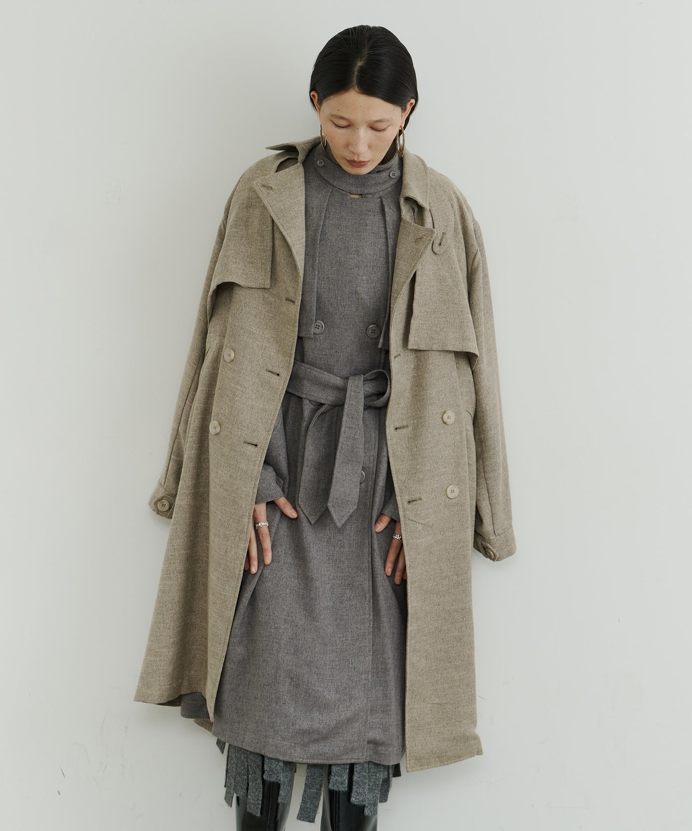 room153】ケープトレンチコート – LA BELLE ETUDE online store