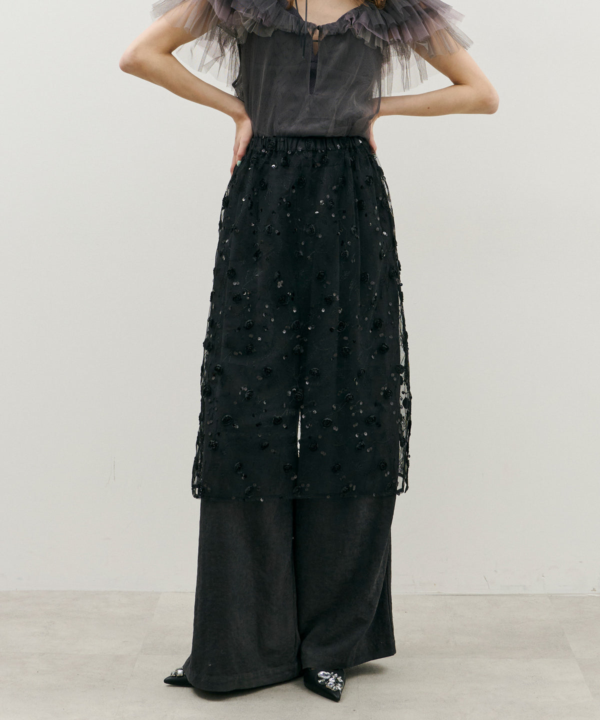 J1U SKIRT – LA BELLE ETUDE online store