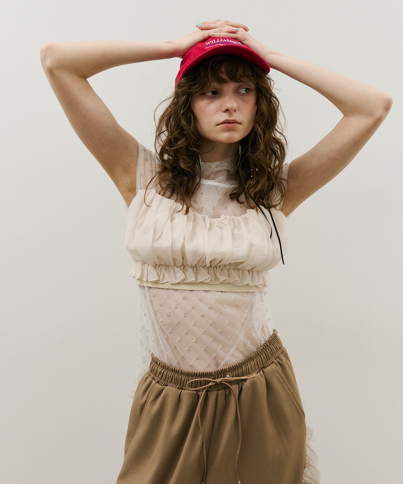 REVIVAL】【J1U by LA BELLE ETUDE】ビーズ×シアートップス – LA