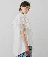 【TEN by LA BELLE ETUDE】モチーフレースカラースキッパートップス