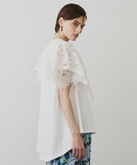 【TEN by LA BELLE ETUDE】モチーフレースカラースキッパートップス