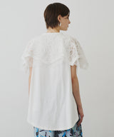 【TEN by LA BELLE ETUDE】モチーフレースカラースキッパートップス