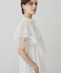 【TEN by LA BELLE ETUDE】モチーフレースカラースキッパートップス