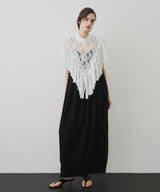 【一部カラー予約】2WAY vintage調モチーフレースつけ衿