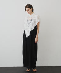 【一部カラー予約】2WAY vintage調モチーフレースつけ衿