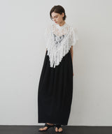 【一部カラー予約】2WAY vintage調モチーフレースつけ衿