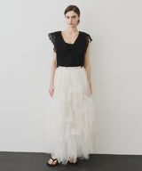 Carrie ボリュームチュールスカート
