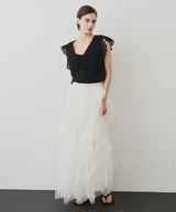 Carrie ボリュームチュールスカート