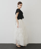 Carrie ボリュームチュールスカート