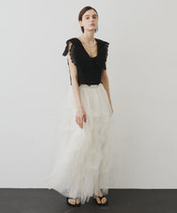 Carrie ボリュームチュールスカート