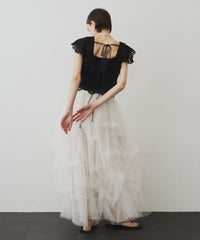 Carrie ボリュームチュールスカート