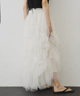 Carrie ボリュームチュールスカート