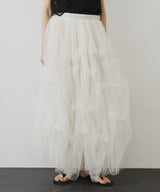 Carrie ボリュームチュールスカート