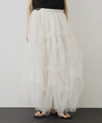 Carrie ボリュームチュールスカート