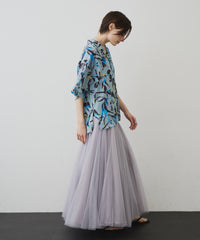 【予約開始待ち】2WAYリブスーパーボリュームチュールスカート