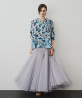 【予約開始待ち】2WAYリブスーパーボリュームチュールスカート