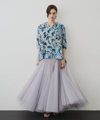 【予約開始待ち】2WAYリブスーパーボリュームチュールスカート