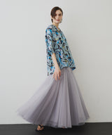 【予約開始待ち】2WAYリブスーパーボリュームチュールスカート