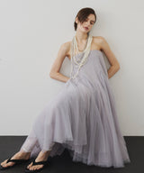 【予約開始待ち】2WAYリブスーパーボリュームチュールスカート