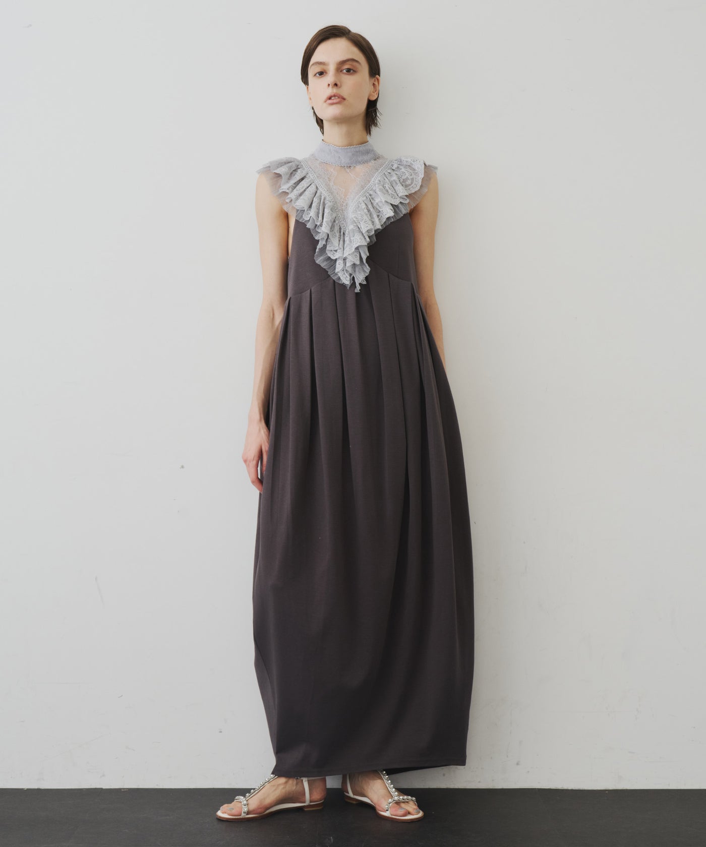 whim gazette タックボリュームワンピース タックボリュームカットワンピース – LA BELLE ETUDE online store