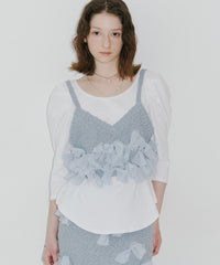 【予約10%OFF】【J1U by LA BELLE ETUDE】メニーリボンニットビスチェⅡ