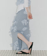 【予約10%OFF】【J1U by LA BELLE ETUDE】メニーリボンニットIラインスカートⅡ