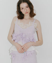 【予約10%OFF】【J1U by LA BELLE ETUDE】メニーリボンニットビスチェⅡ