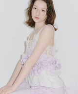 【予約10%OFF】【J1U by LA BELLE ETUDE】メニーリボンニットビスチェⅡ