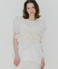 【予約10%OFF】【J1U by LA BELLE ETUDE】メニーリボンニットビスチェⅡ