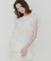 【予約10%OFF】【J1U by LA BELLE ETUDE】メニーリボンニットビスチェⅡ