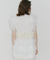 【予約10%OFF】【J1U by LA BELLE ETUDE】メニーリボンニットビスチェⅡ