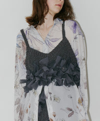 【予約10%OFF】【J1U by LA BELLE ETUDE】メニーリボンニットビスチェⅡ