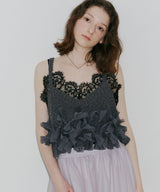 【予約10%OFF】【J1U by LA BELLE ETUDE】メニーリボンニットビスチェⅡ