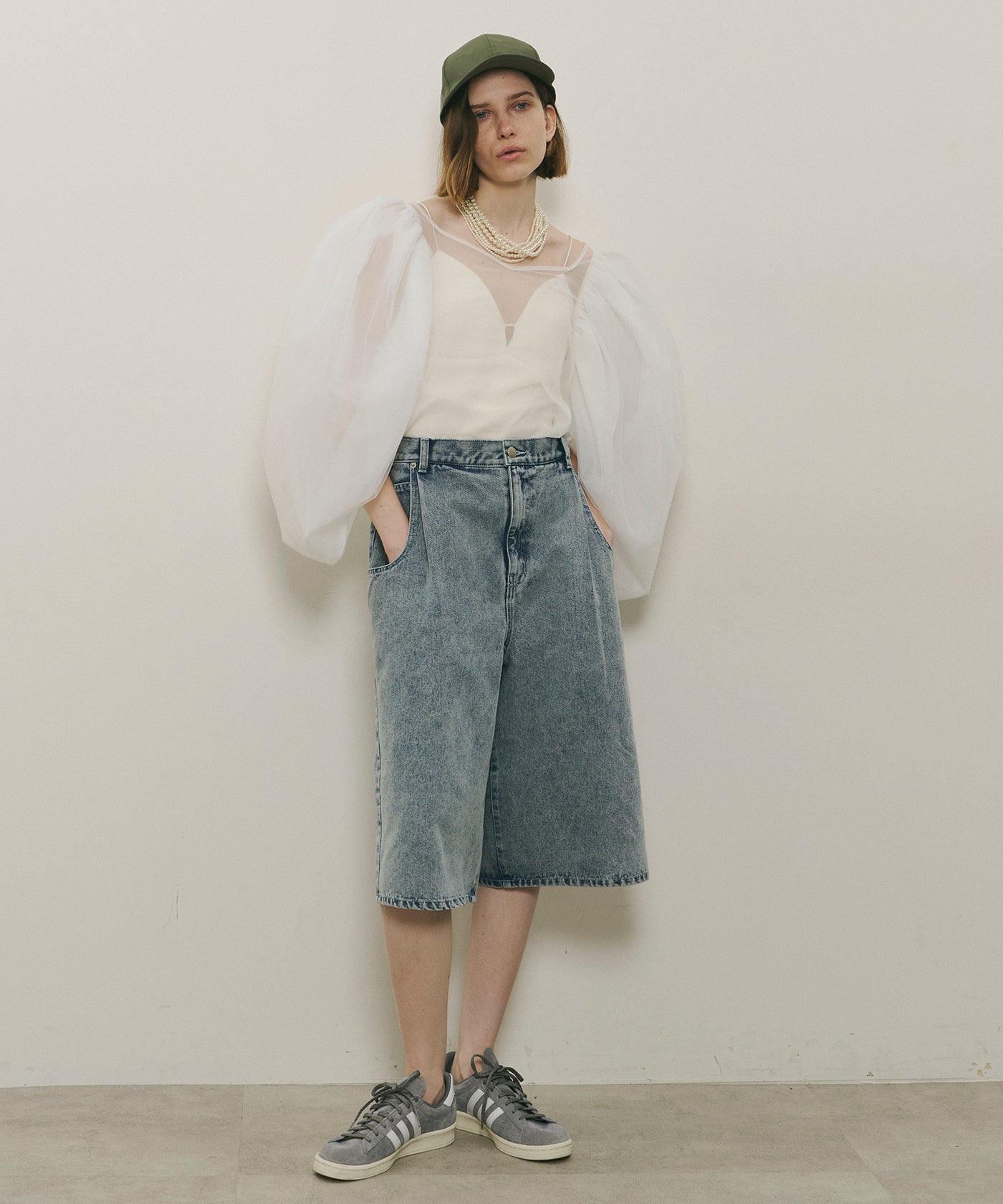 デニムタックハーフパンツ – LA BELLE ETUDE online store
