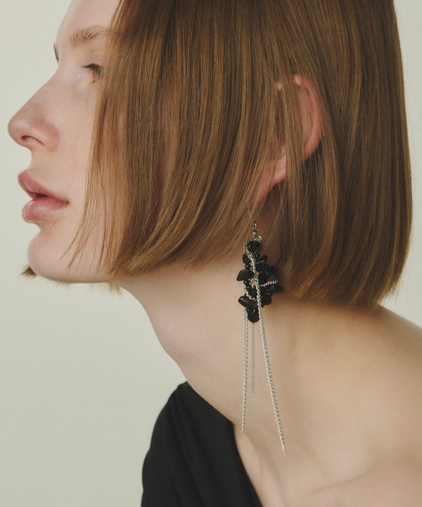 【REVIVAL】【loni】Wisteria Stone Pierce