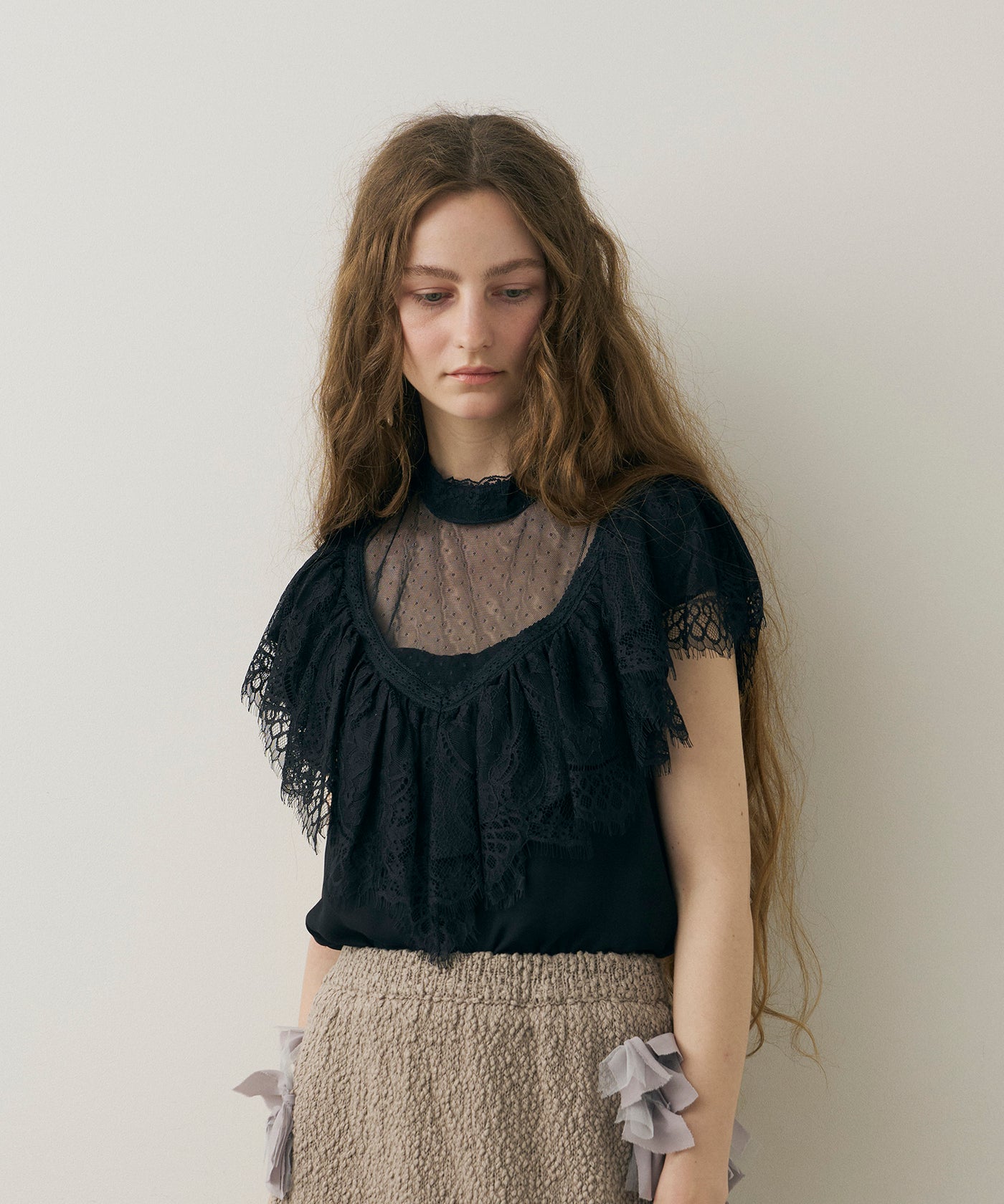 REVIVAL】【J1U by LA BELLE ETUDE】Vintage調レースデザイン