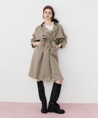 【room153】ケープトレンチコート