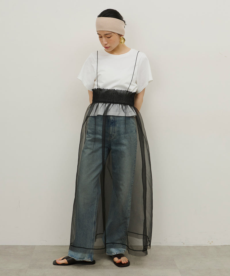 【room153】カーブショートTシャツ