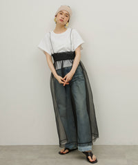 【room153】カーブショートTシャツ