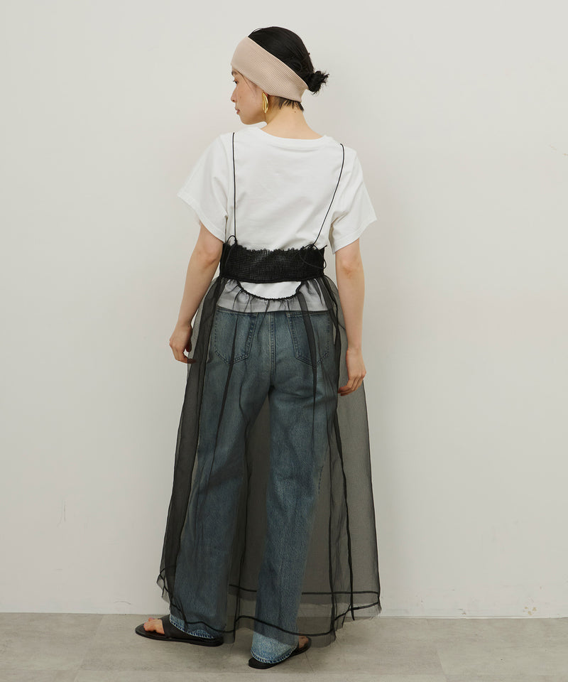 【room153】カーブショートTシャツ